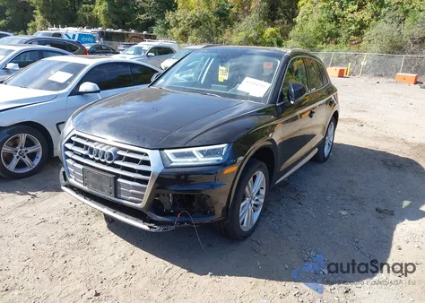 2020 Audi Q5 Premium Plus 45 Tfsi Quattro S Tronic from USA, damaged, VIN WA1BNAFY9L2058818